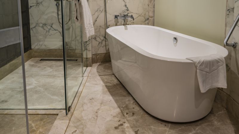 Oval Acrylic Bathtub